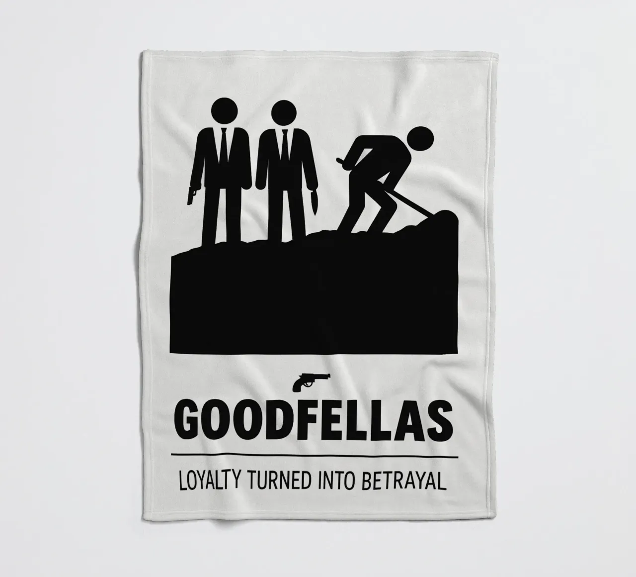 GoodFellas Print coperta in pile da MoviesArt