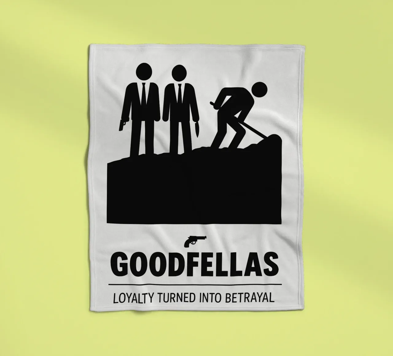 GoodFellas Print coperta in pile da MoviesArt