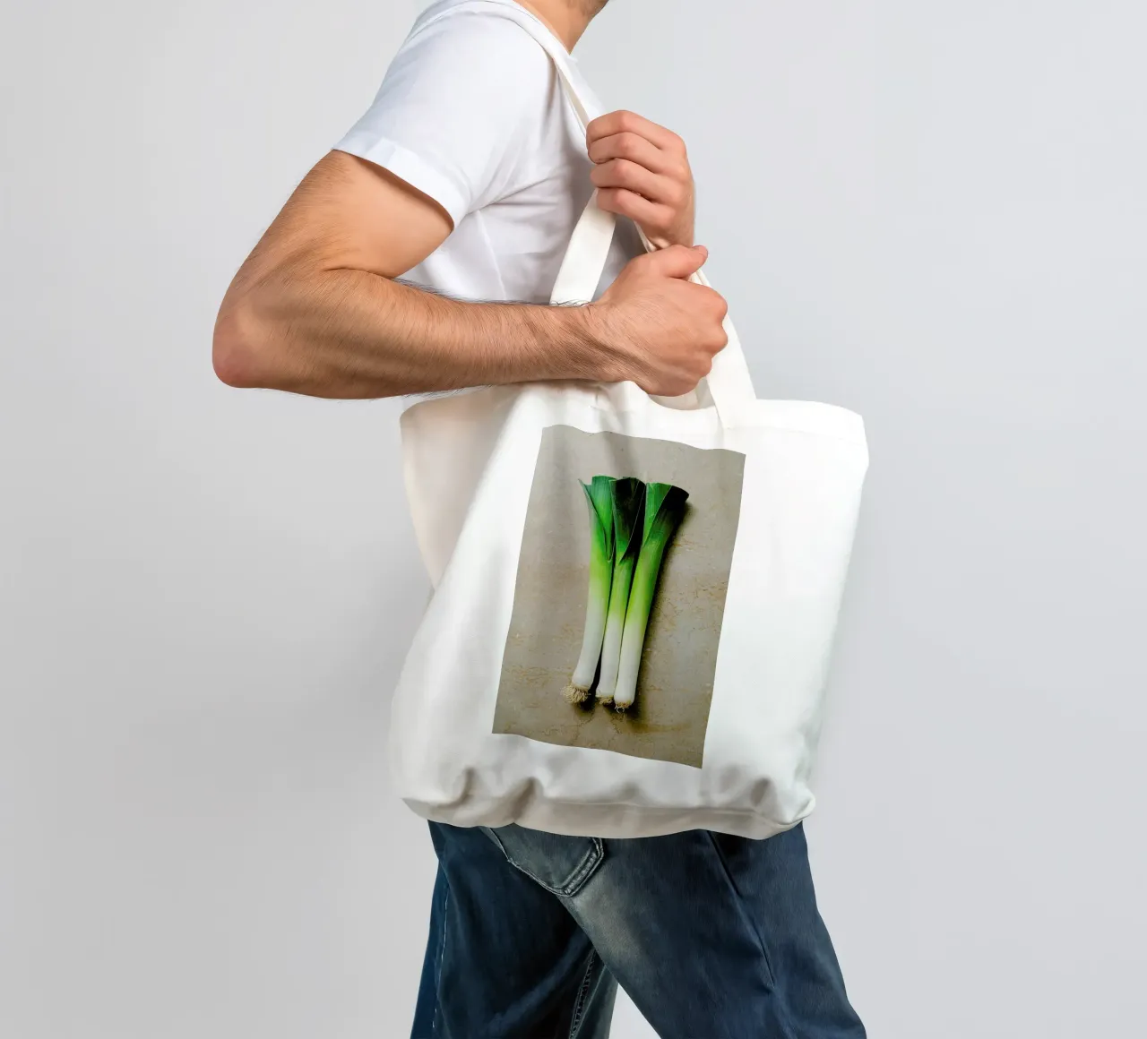 Lauch tote bag by Eat this