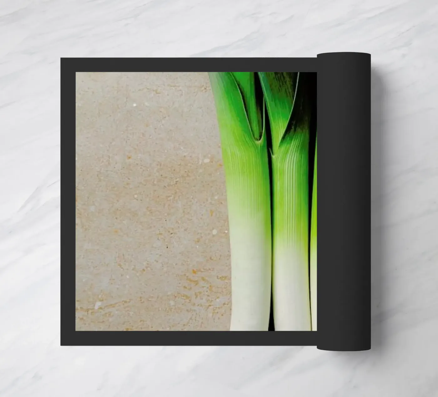 Lauch doormat by Eat this