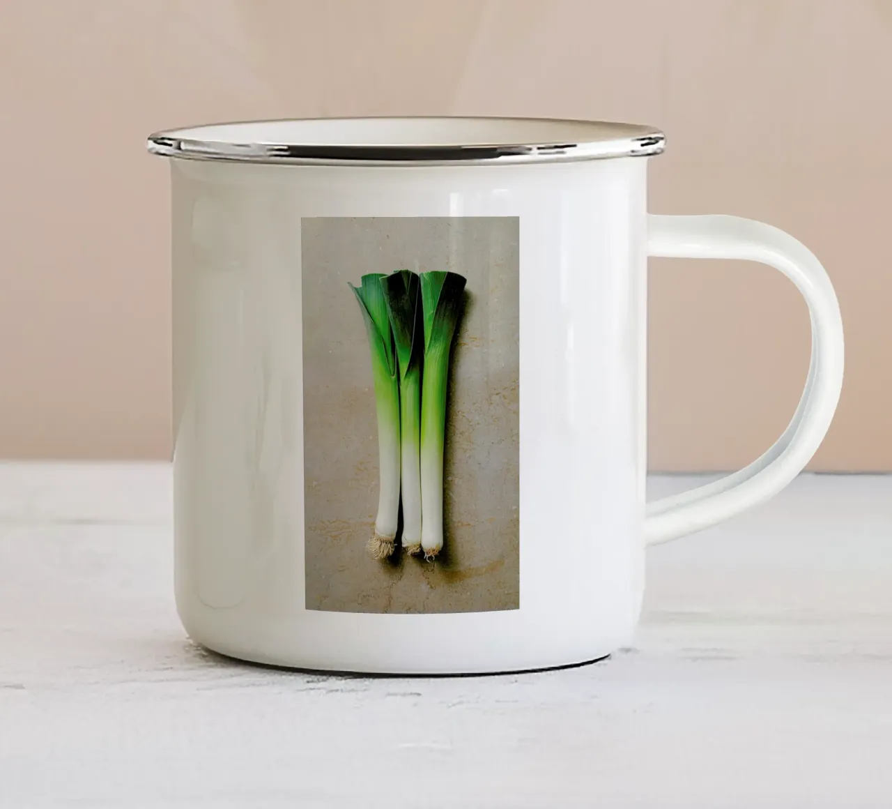 Lauch tazza in smalto da Eat this