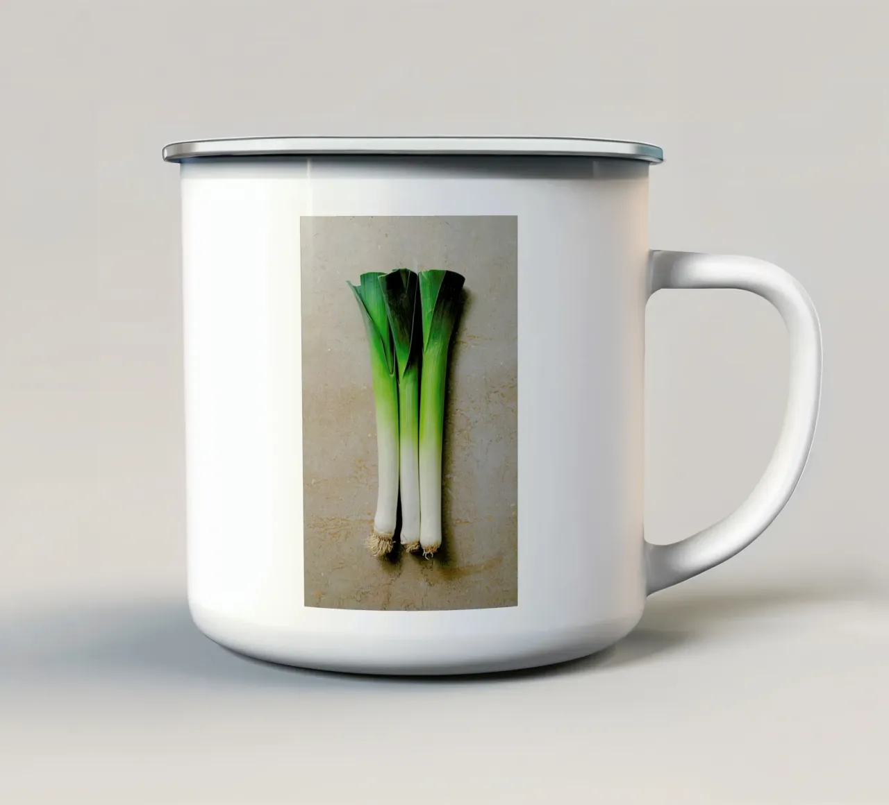 Lauch tazza in smalto da Eat this