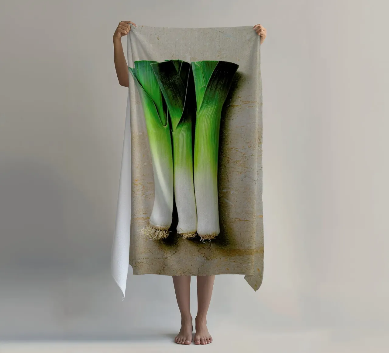 Lauch beach towel by Eat this