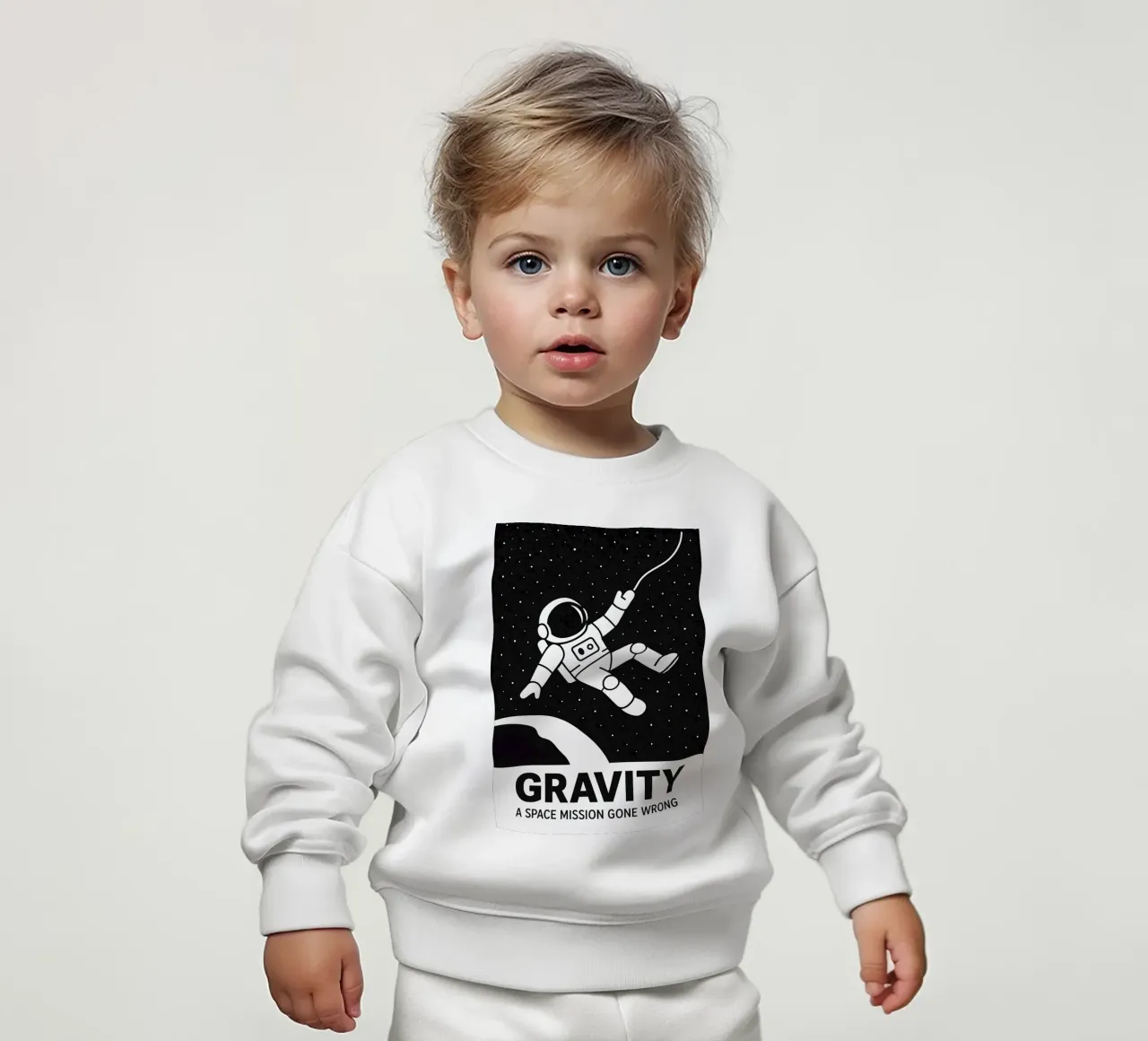 Gravity Print felpa neonato da MoviesArt