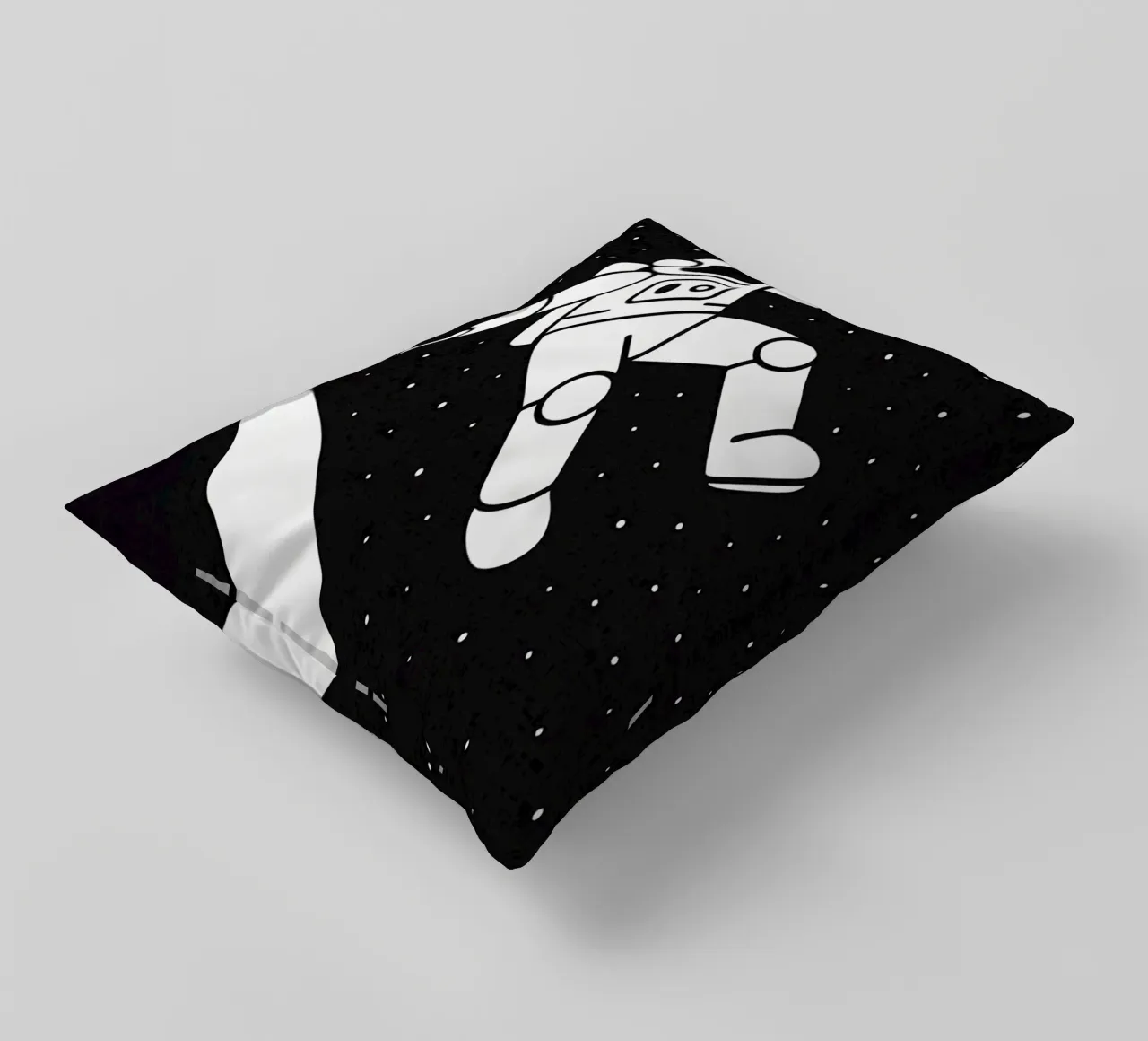 Gravity Print cuscino da MoviesArt