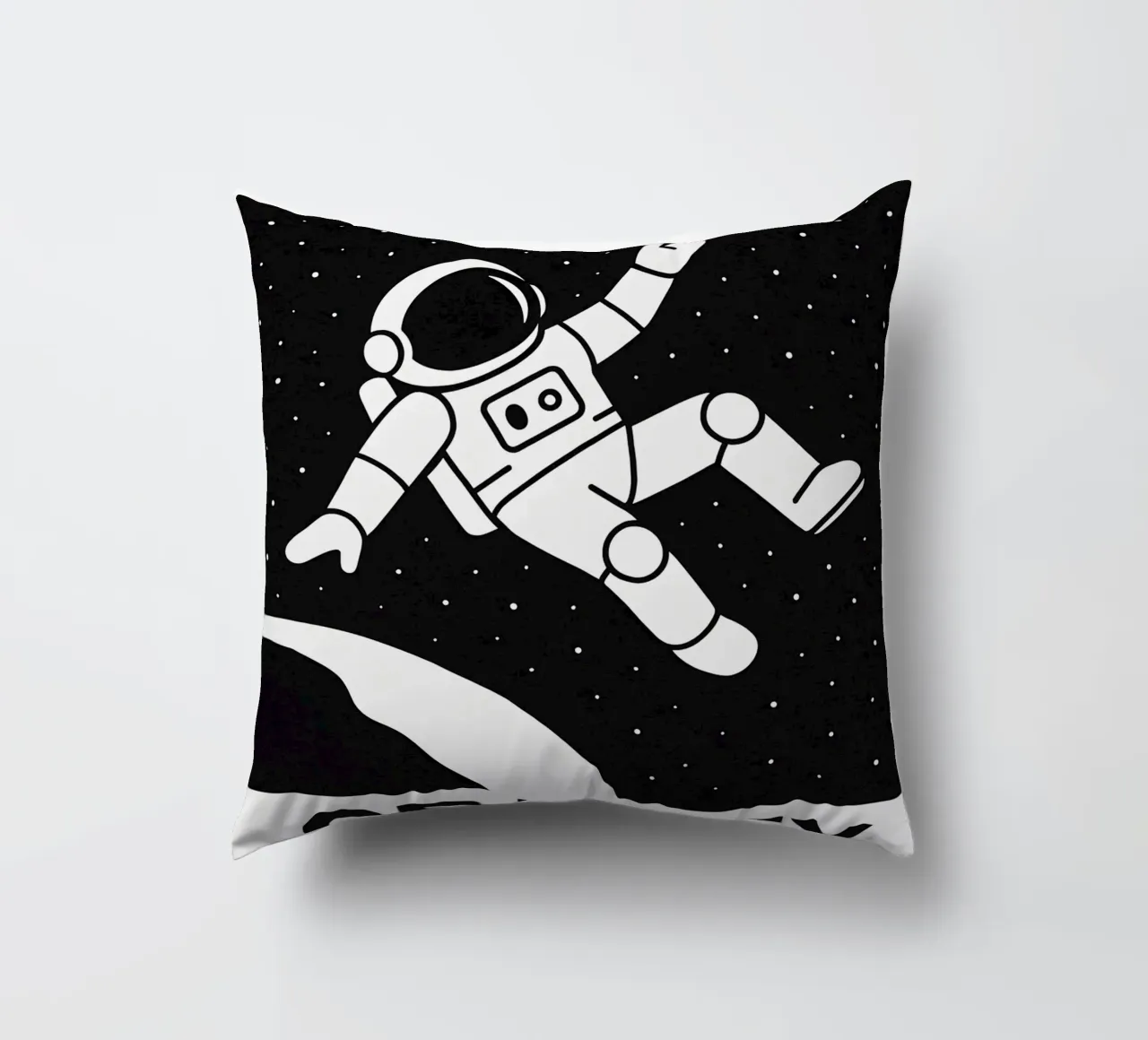 Gravity Print cuscino da MoviesArt