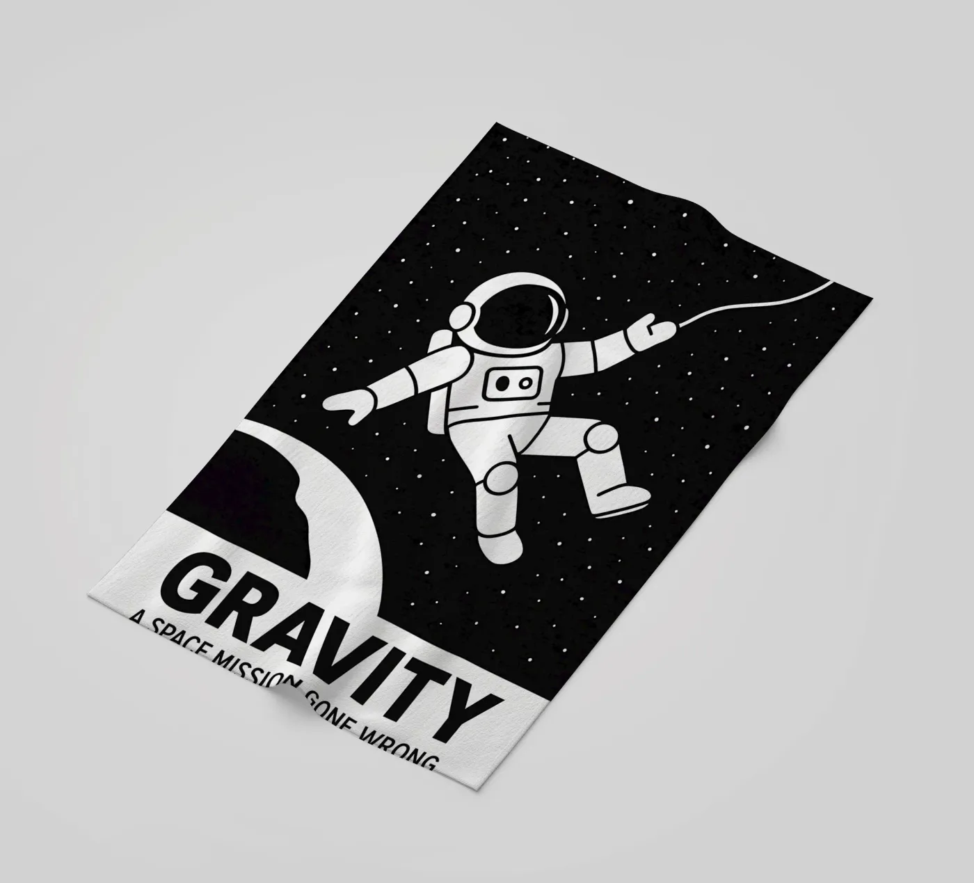 Gravity Print telo mare da MoviesArt