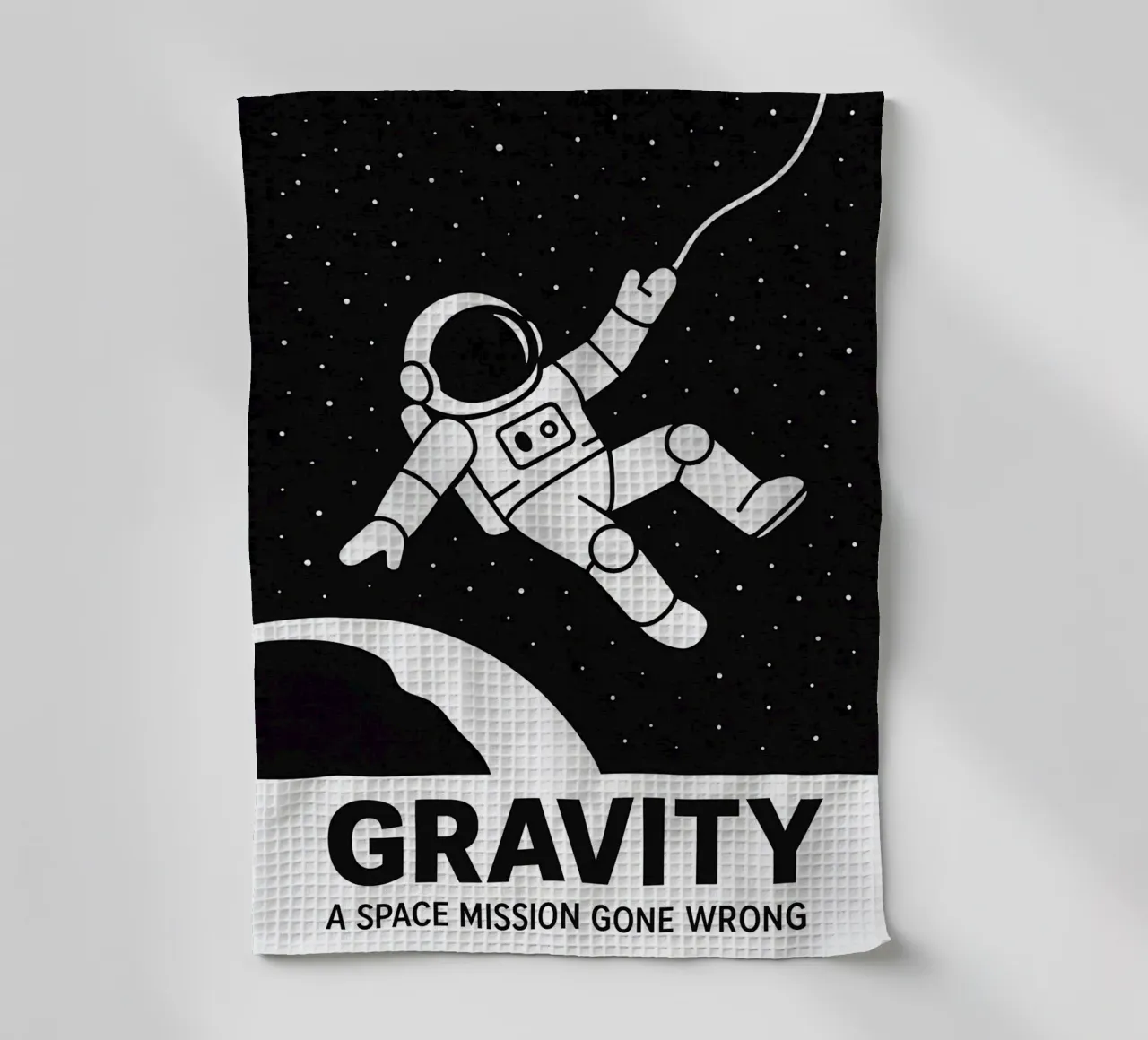 Gravity Print canovaccio da cucina da MoviesArt