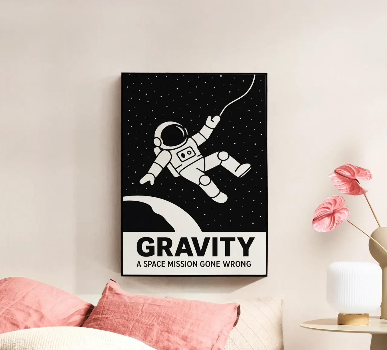 Gravity Print plexiglass da MoviesArt