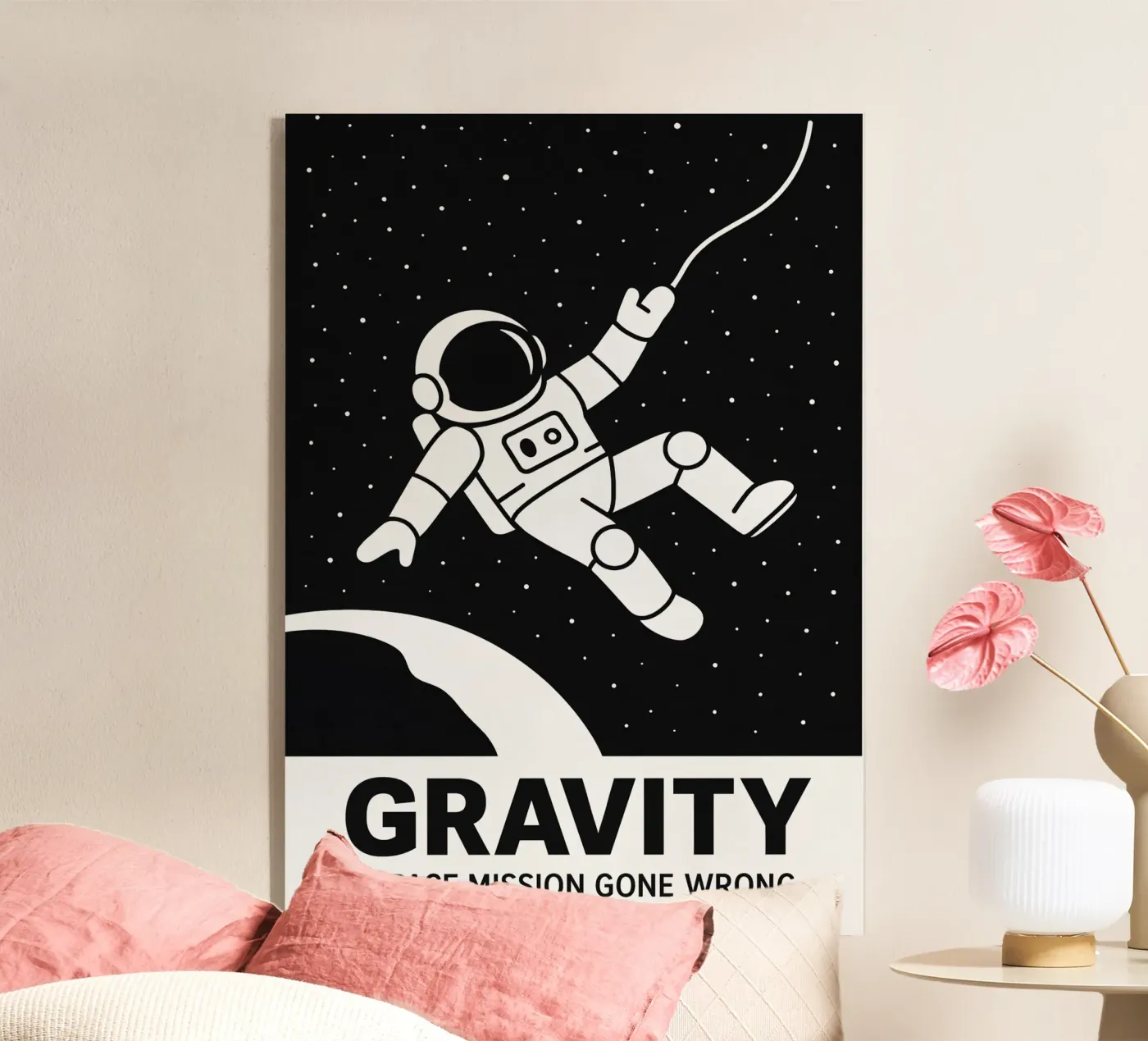 Gravity Print plexiglass da MoviesArt
