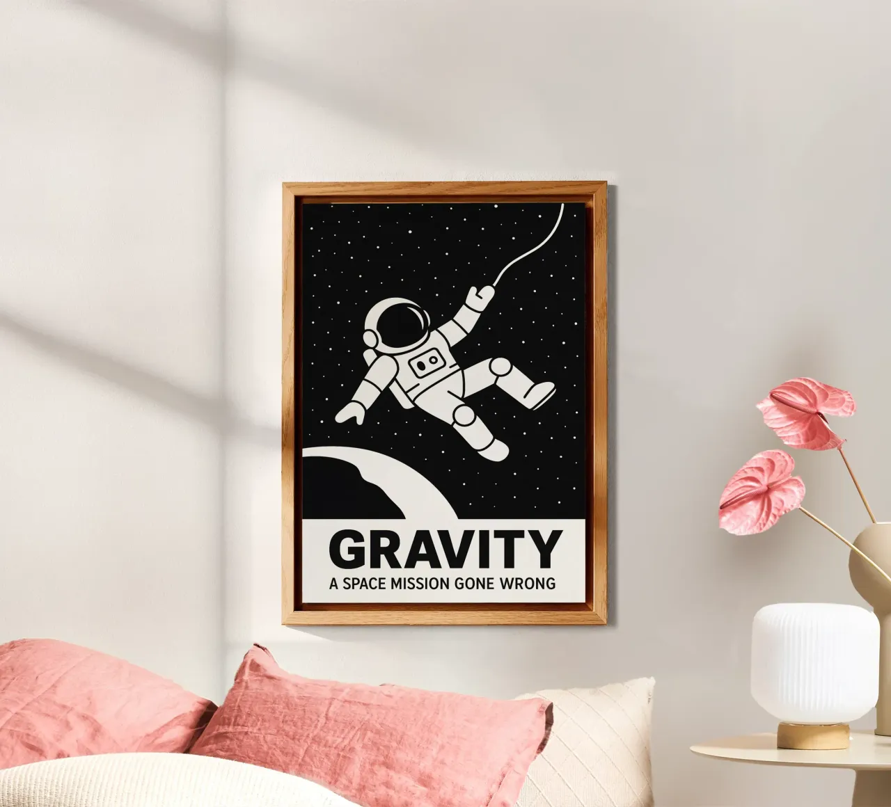 Gravity Print pannello forex da MoviesArt