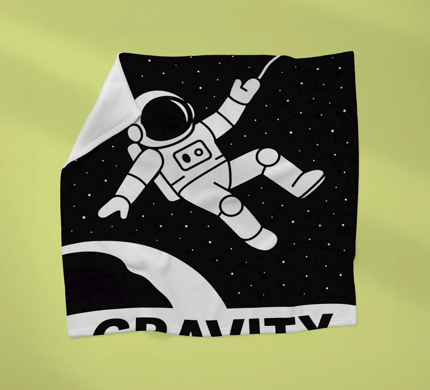 Gravity Print Fleecedecke von MoviesArt