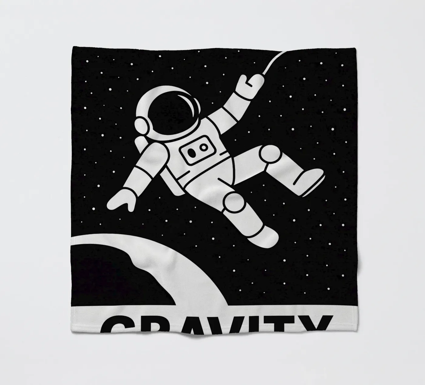 Gravity Print Fleecedecke von MoviesArt