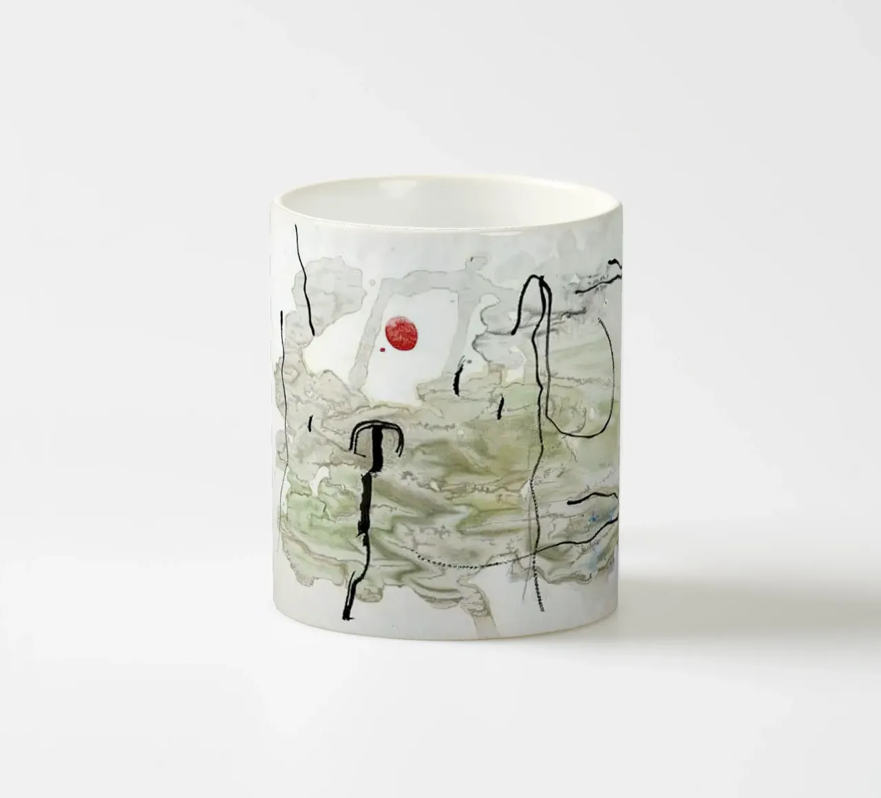 Joan MIRO Limitierte Auflage Lithographie Aquarell 1963 Keramik Tasse von phillipp veisenberg