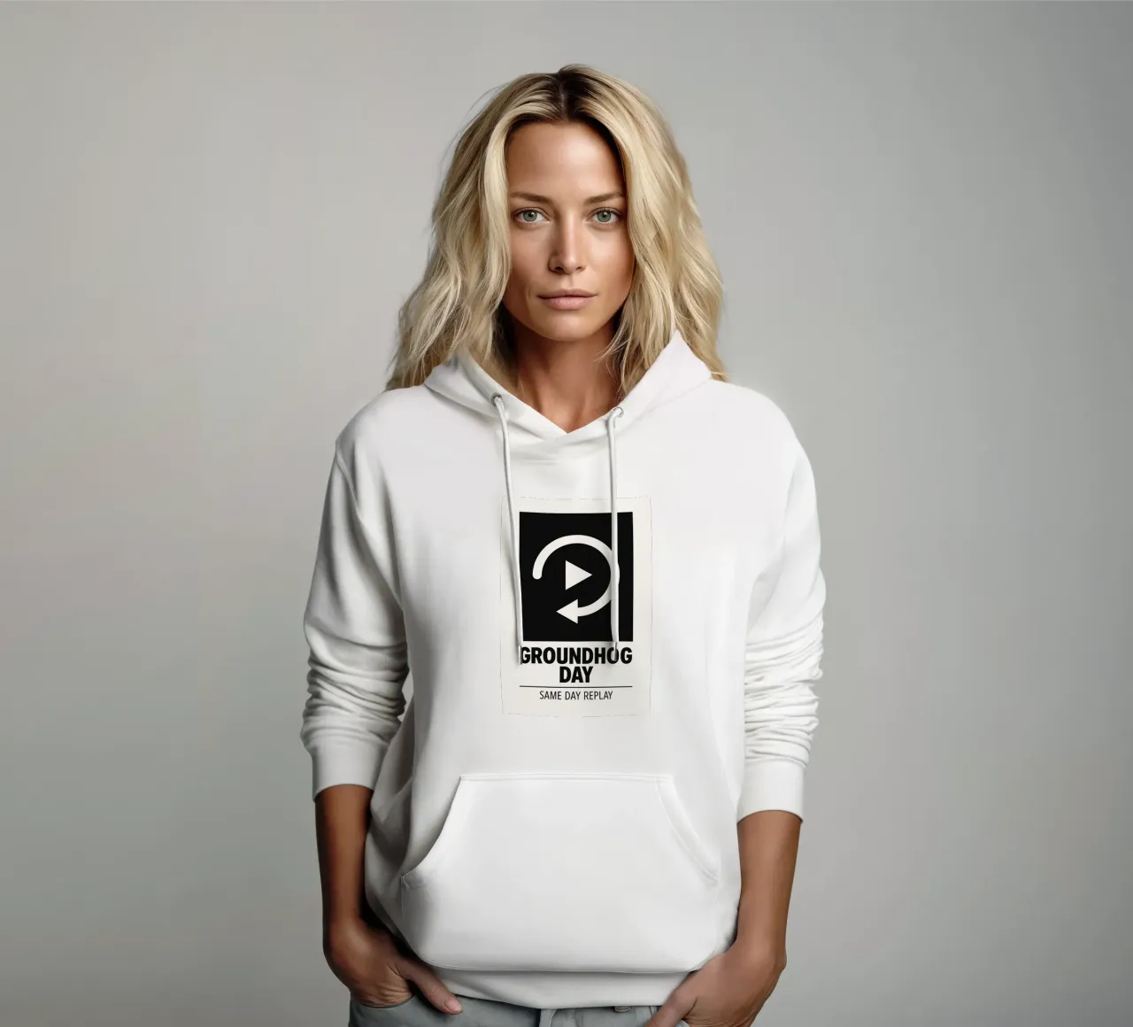 Groundhog Day Print felpa con cappuccio da MoviesArt