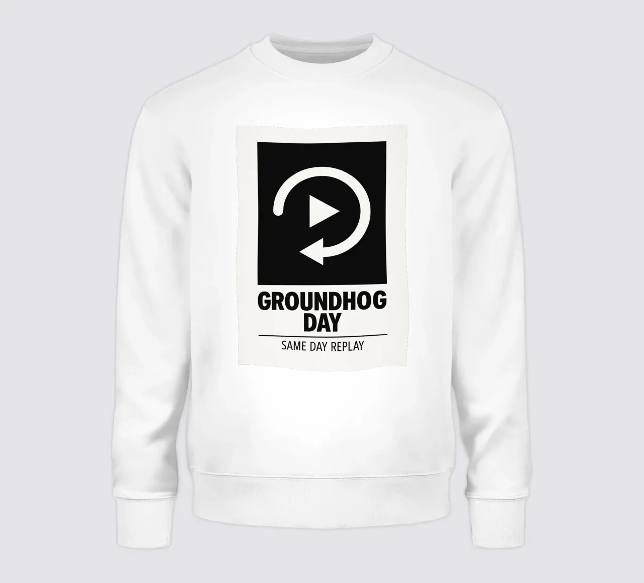 Groundhog Day Print felpa da MoviesArt