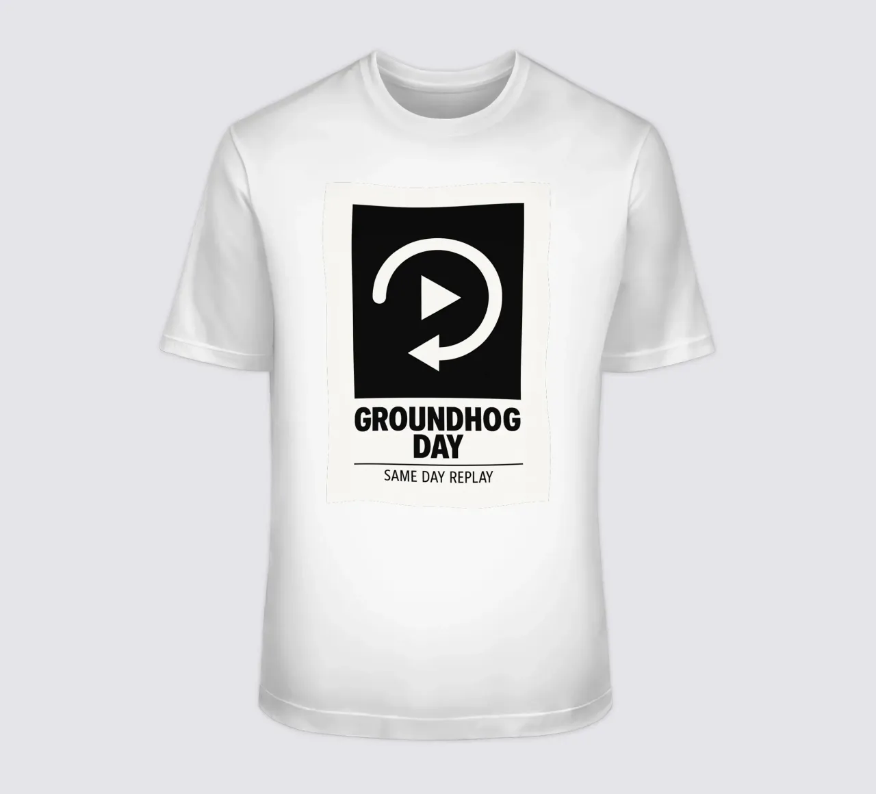 Groundhog Day Print t-shirt da MoviesArt