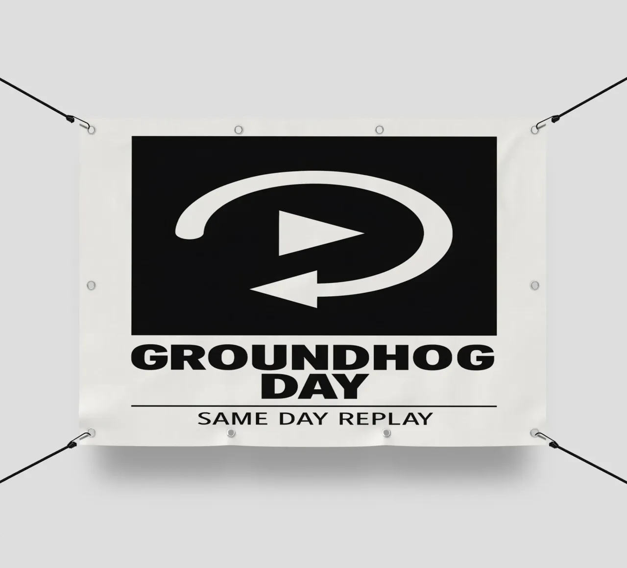 Groundhog Day Print telo in pvc da MoviesArt
