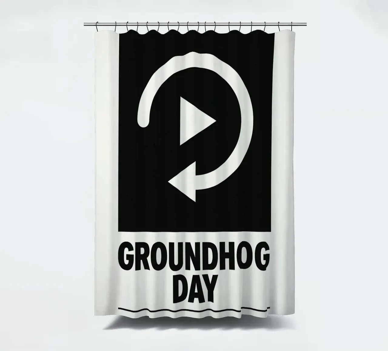 Groundhog Day Print tenda da doccia da MoviesArt