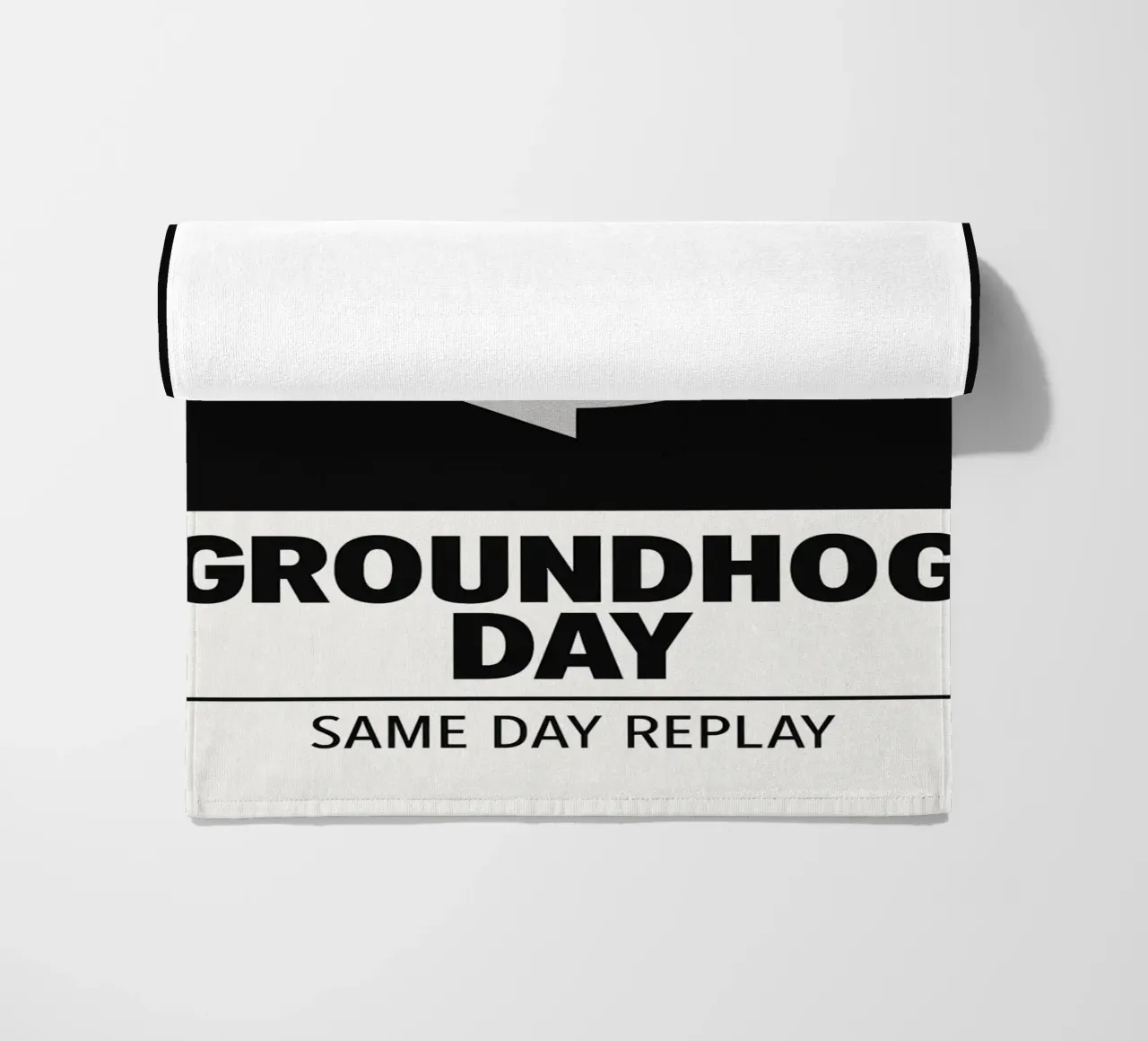 Groundhog Day Print telo mare da MoviesArt