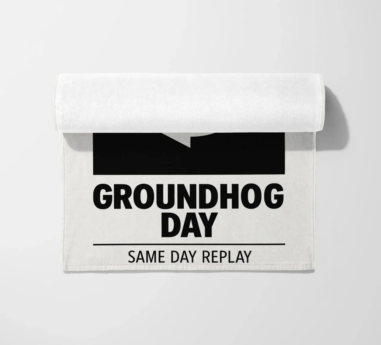 Groundhog Day Print telo mare da MoviesArt