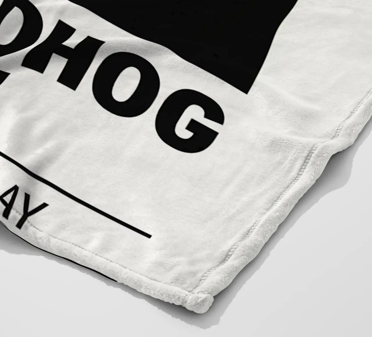Groundhog Day Print coperta in pile da MoviesArt