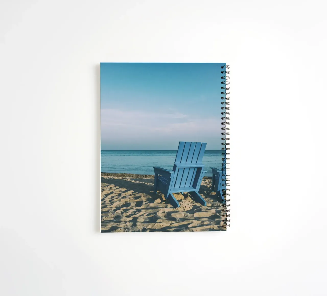 couple sea spiral notebook by Bleu
