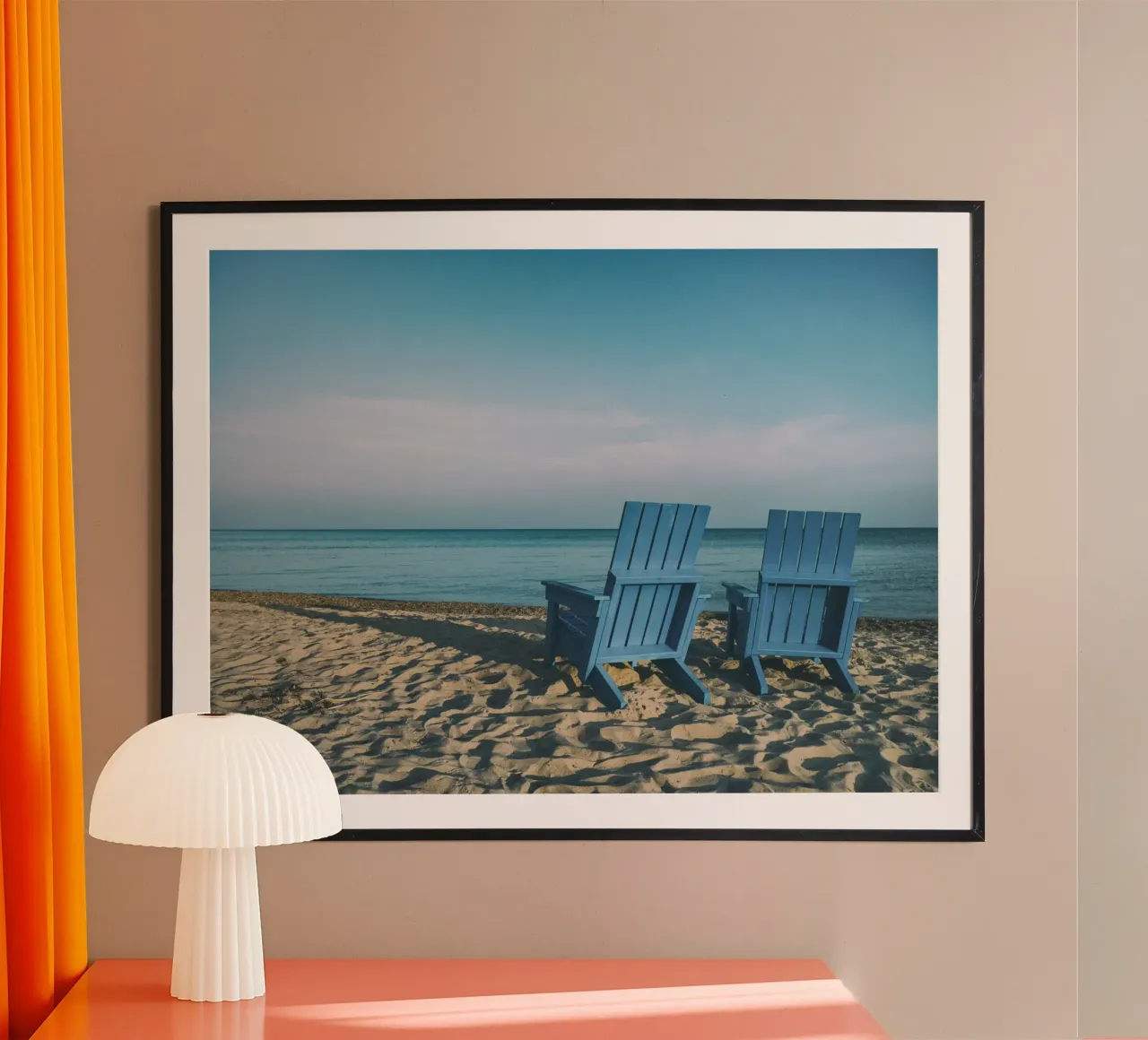 coppia mare poster da Bleu