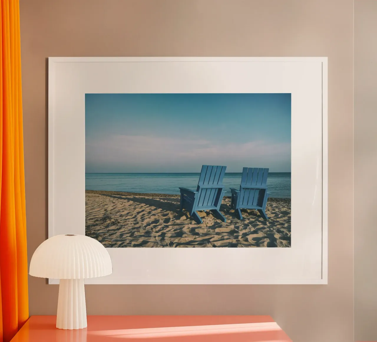 coppia mare poster da Bleu