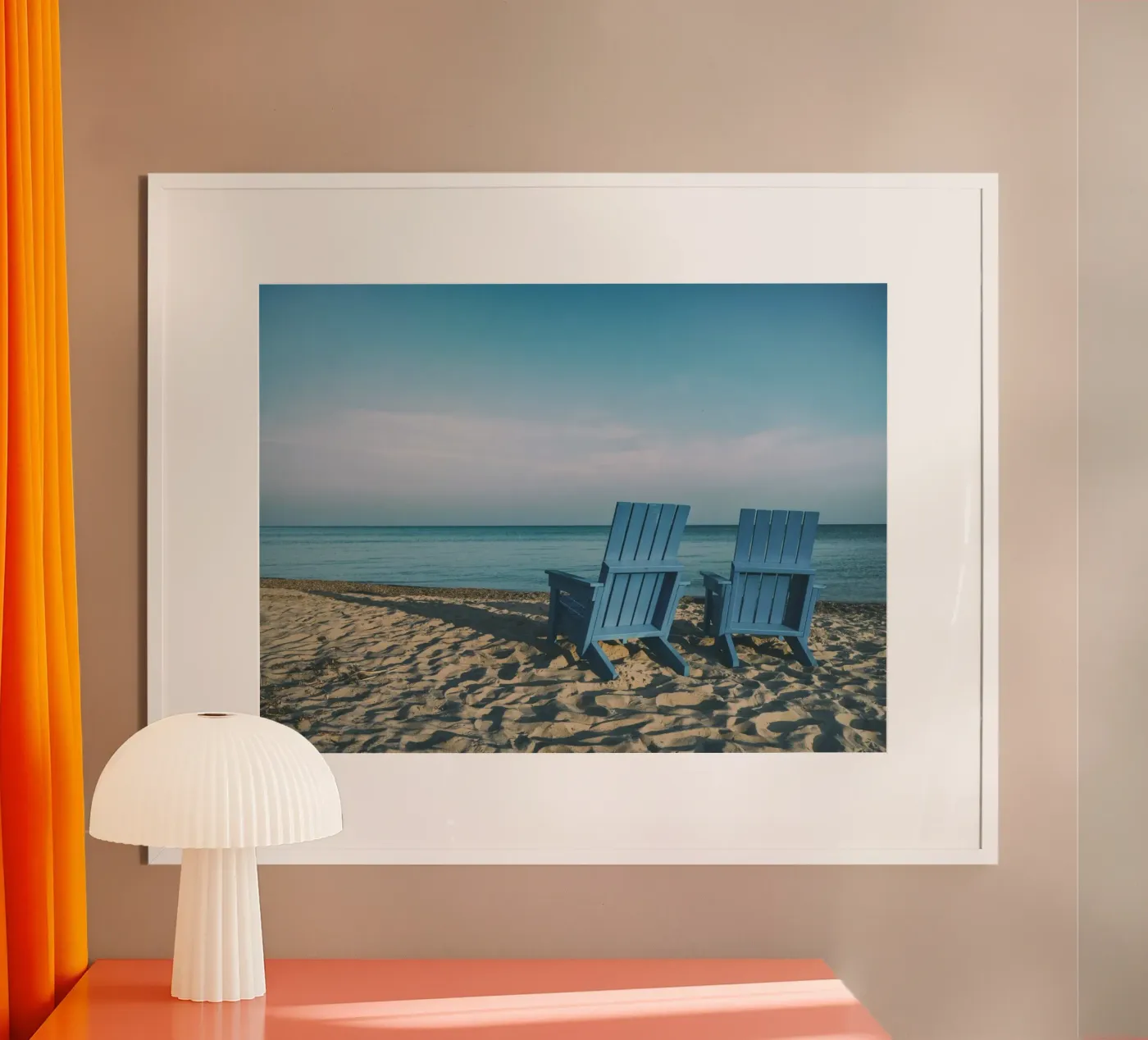 coppia mare poster da Bleu