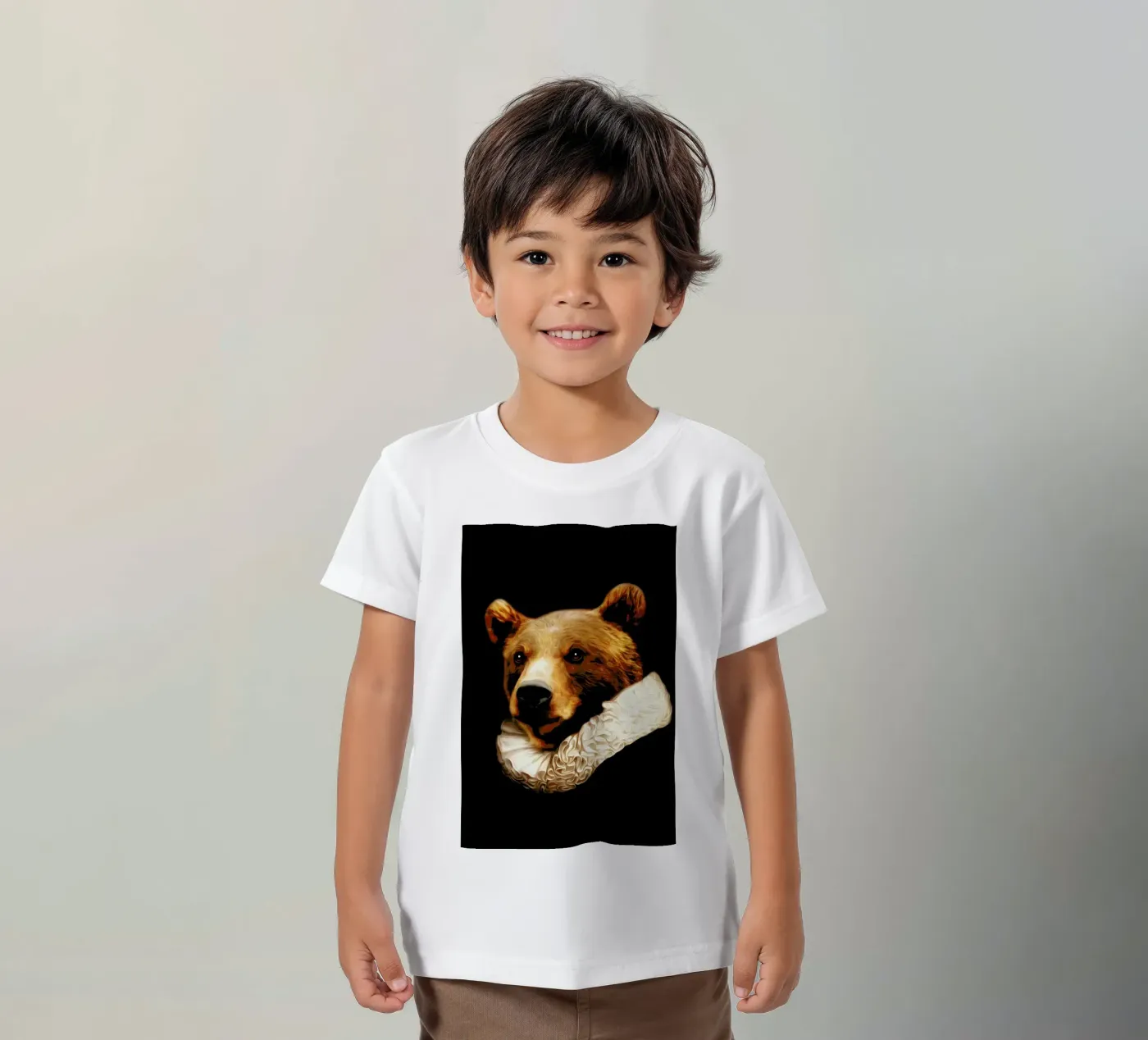 Bruin t-shirt bambini da Tein Lucasson