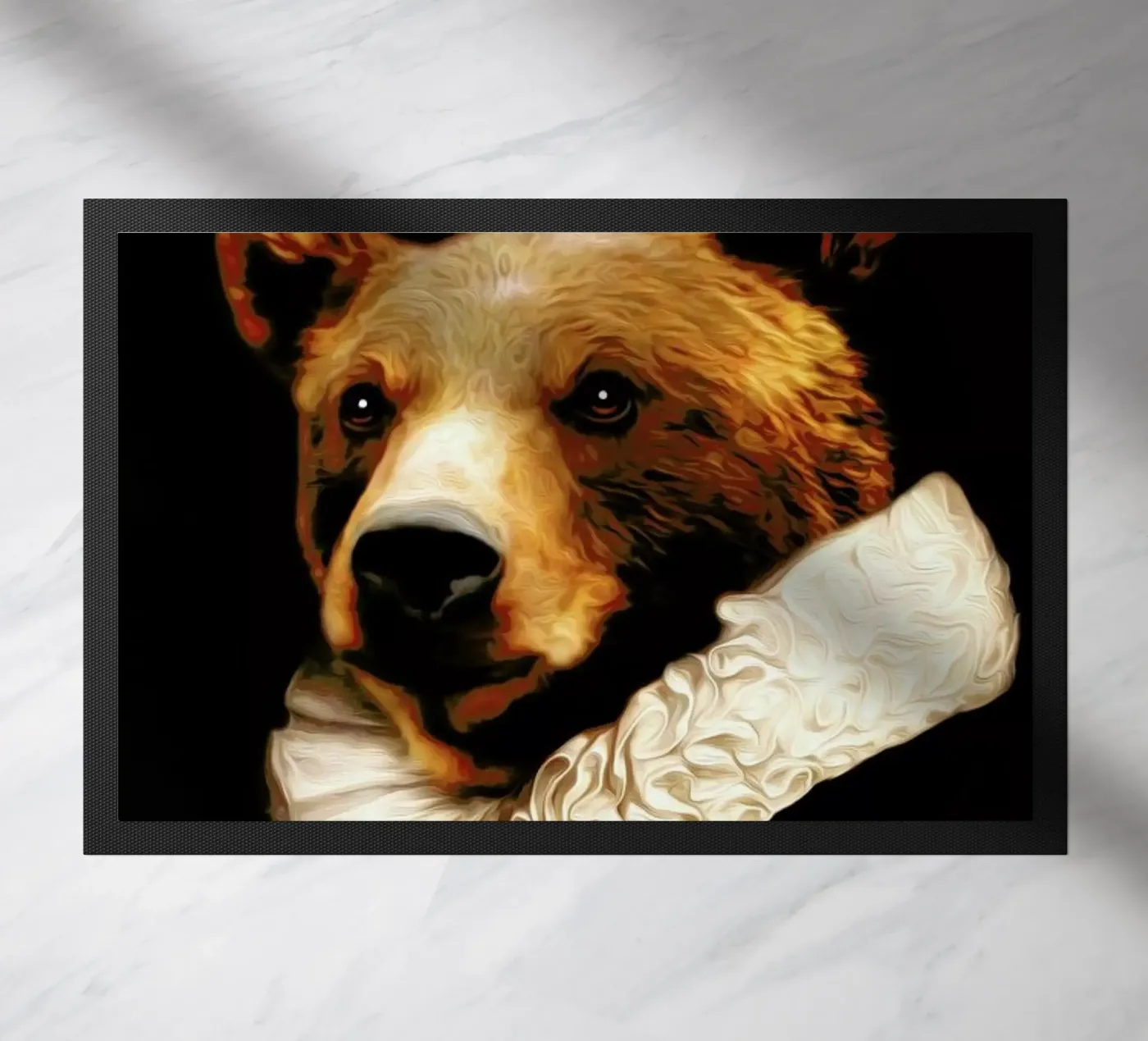 Bruin deurmat van Tein Lucasson