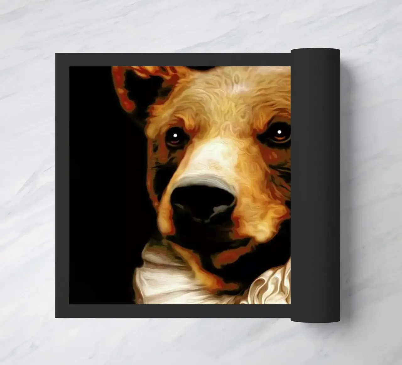 Bruin doormat by Tein Lucasson