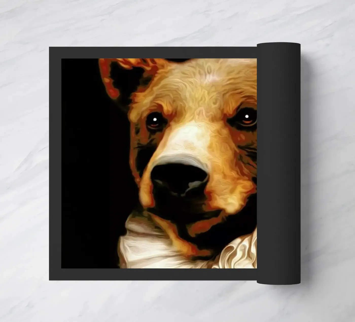 Bruin deurmat van Tein Lucasson