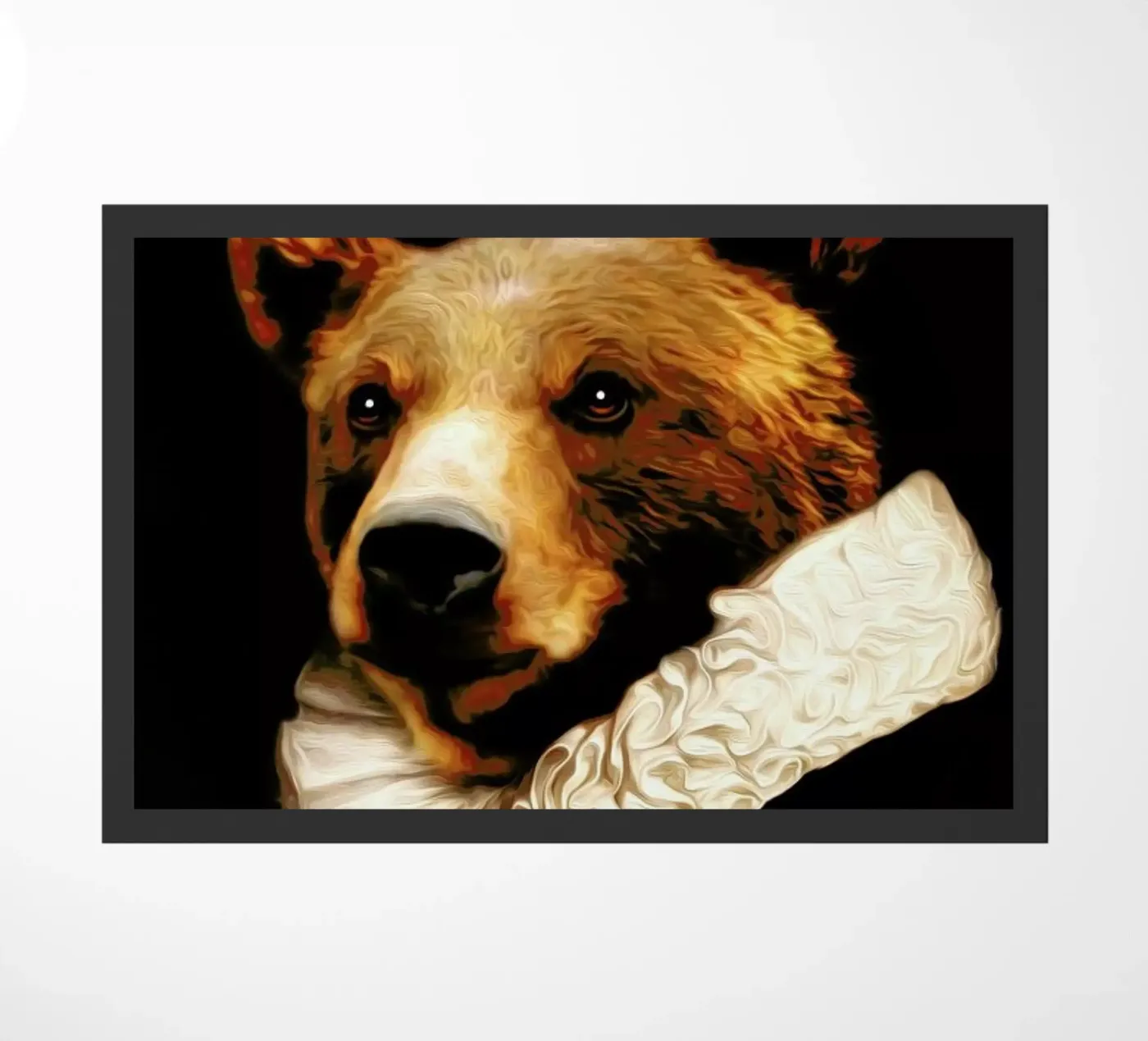 Bruin deurmat van Tein Lucasson