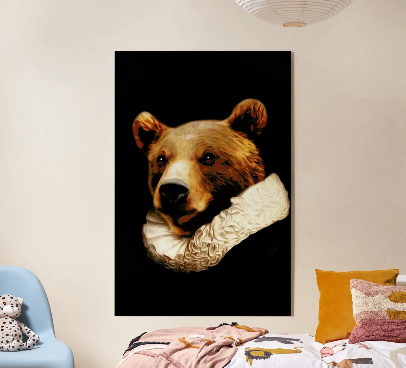 Bruin acrylic glass by Tein Lucasson