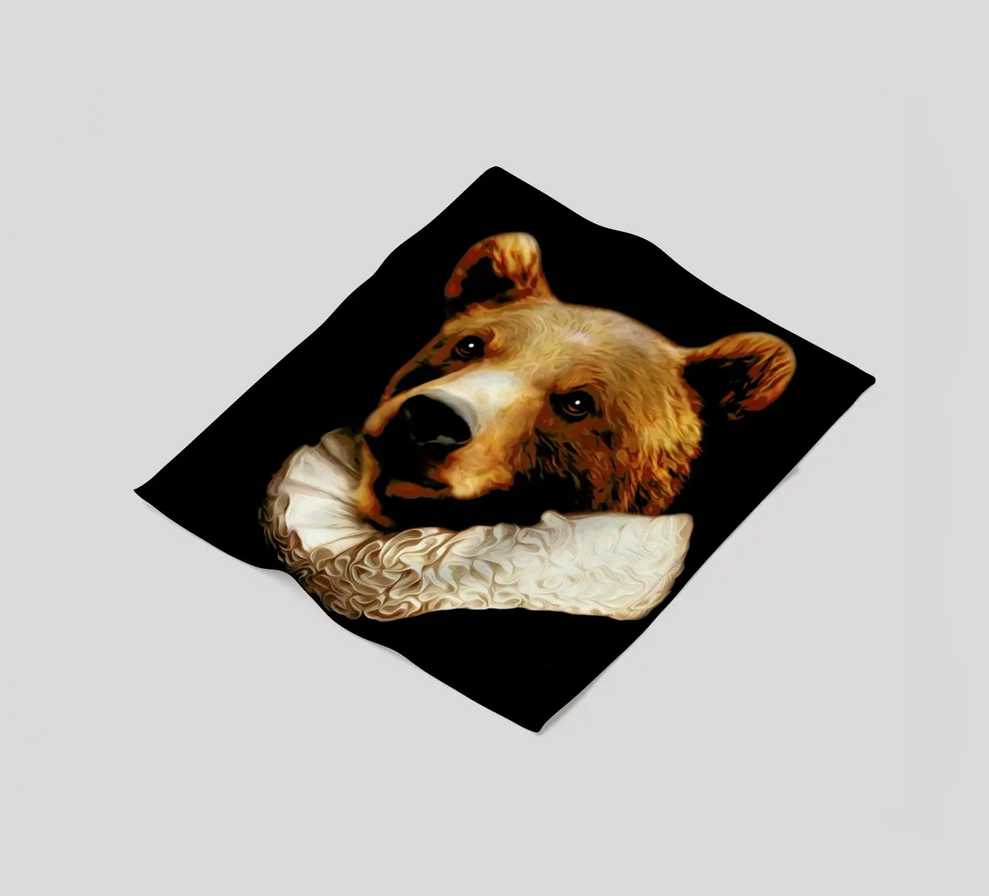 Bruin Fleecedecke von Tein Lucasson