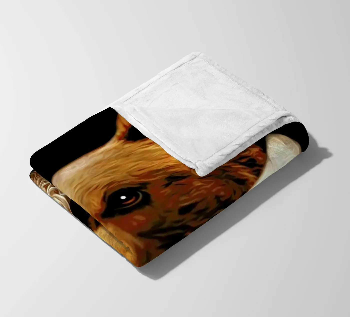 Bruin Fleecedecke von Tein Lucasson
