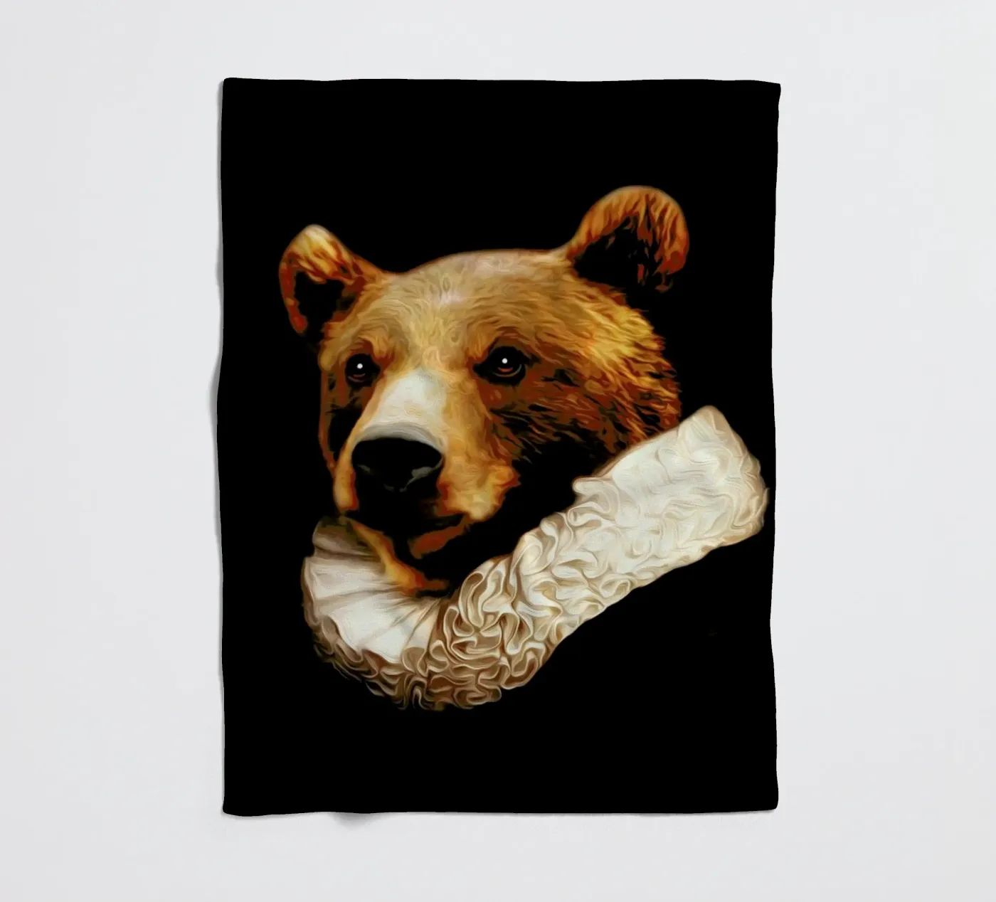 Bruin Fleecedecke von Tein Lucasson