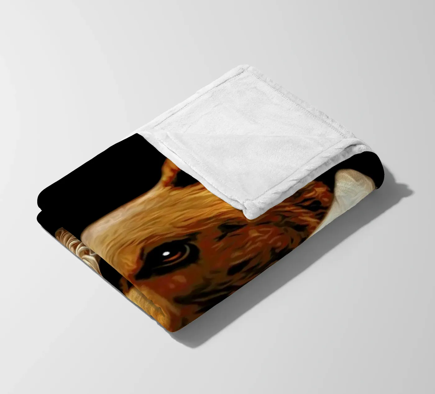 Bruin Fleecedecke von Tein Lucasson