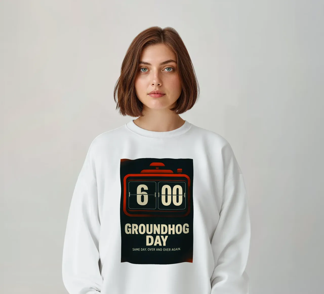 Groundhog Day Print felpa da MoviesArt
