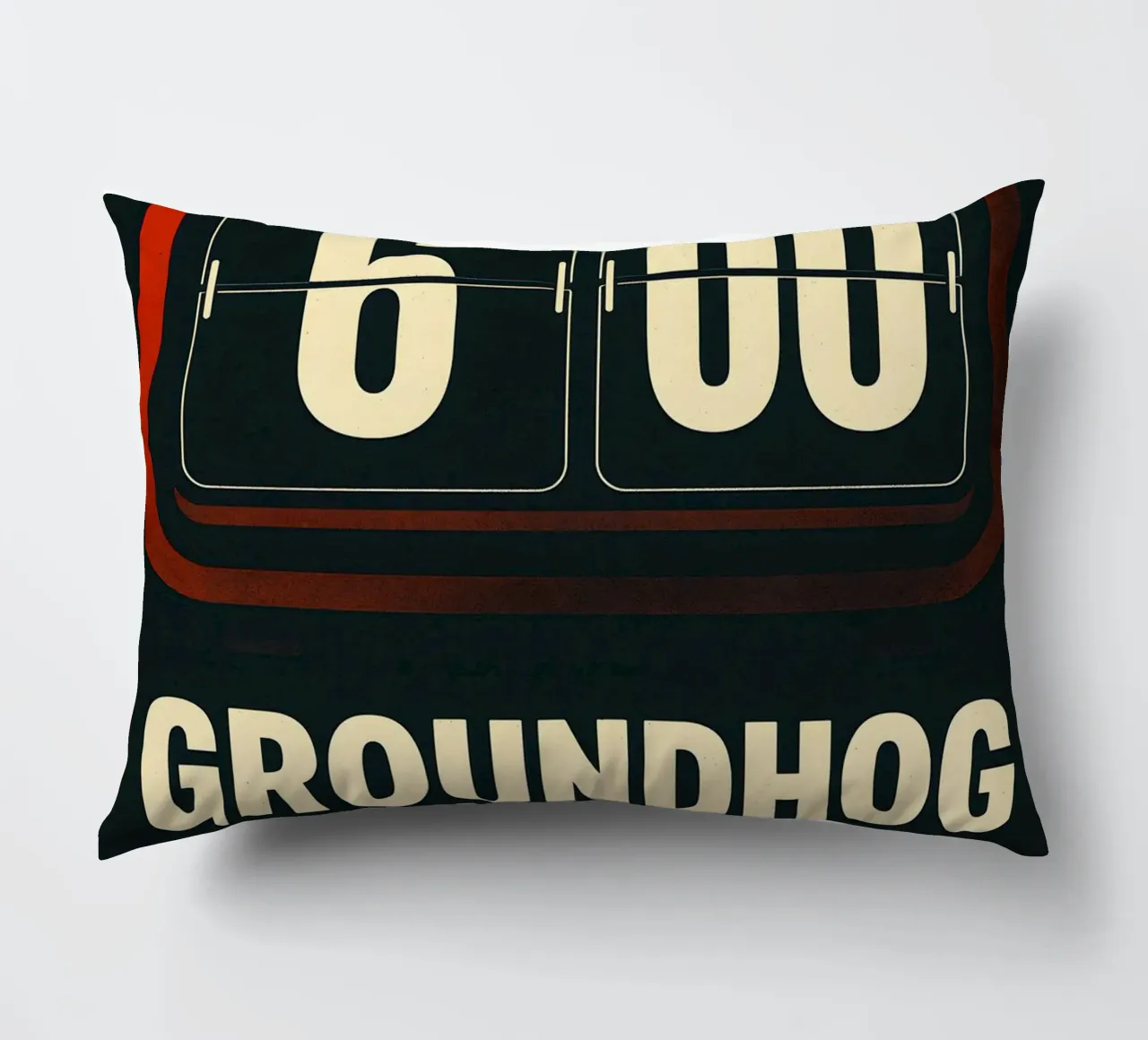Groundhog Day Print cuscino da MoviesArt