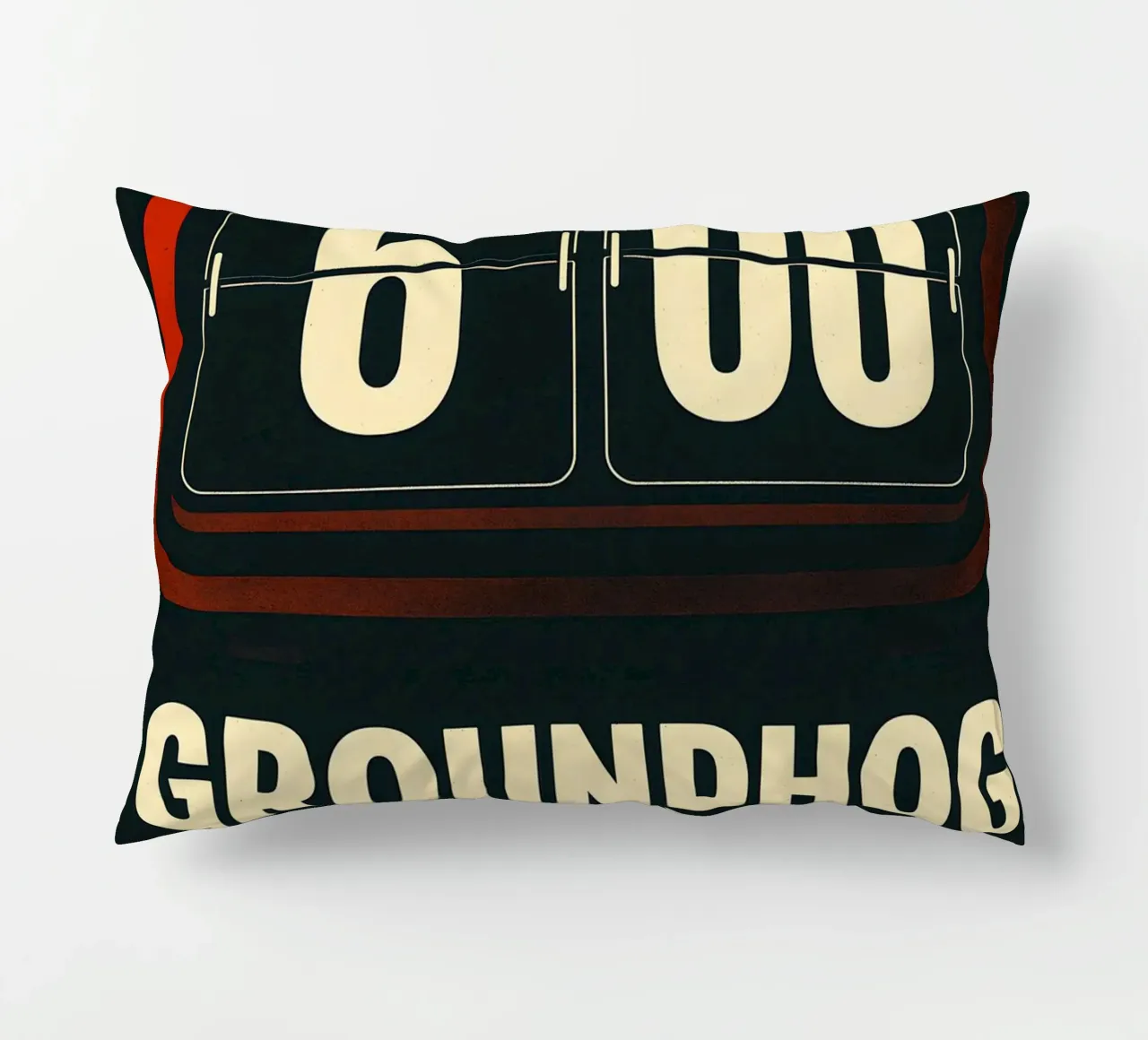 Groundhog Day Print cuscino da MoviesArt