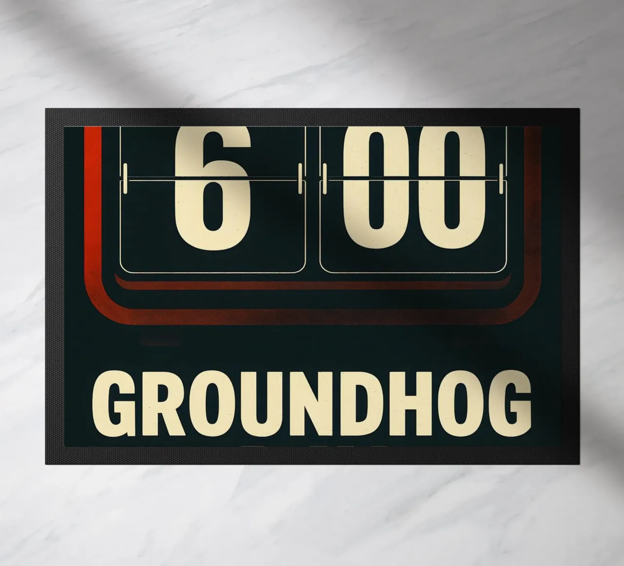 Groundhog Day Print zerbino da MoviesArt