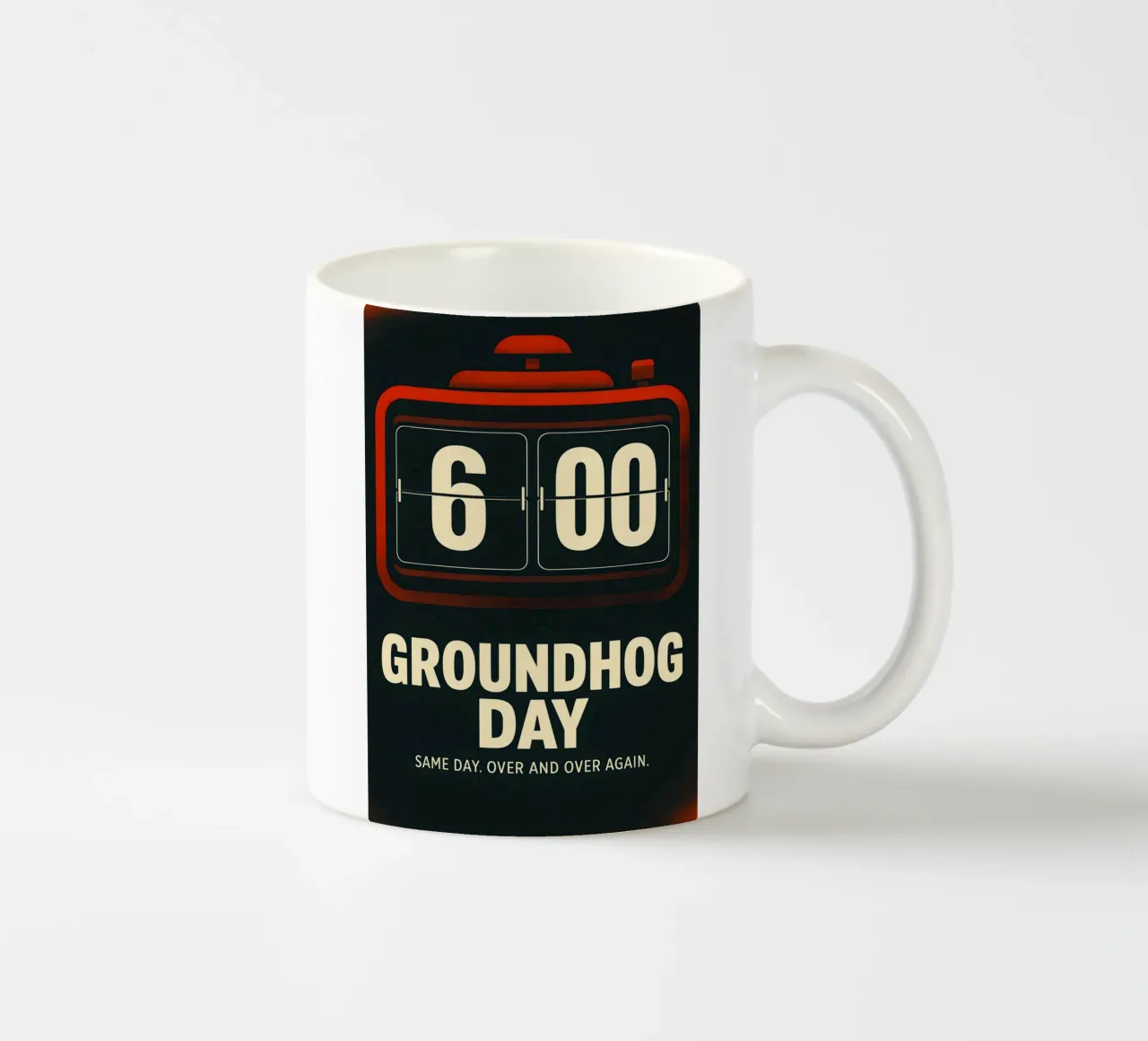 Groundhog Day Print tazza in ceramica da MoviesArt