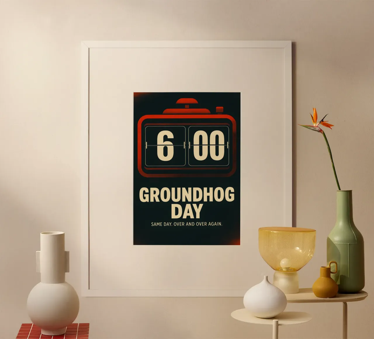 Groundhog Day Print poster da MoviesArt