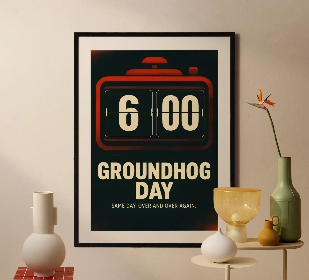 Groundhog Day Print poster da MoviesArt
