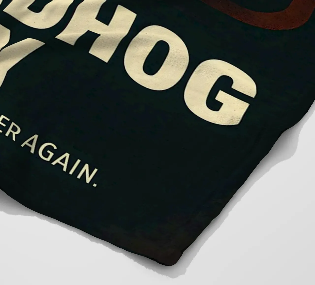 Groundhog Day Print coperta in pile da MoviesArt