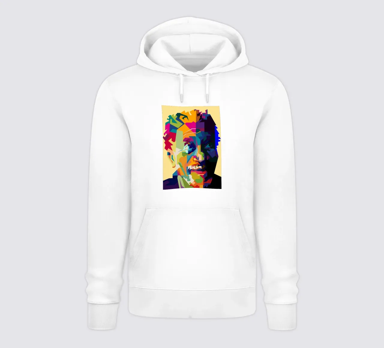 Morgan Freeman Attore Leggenda WPAP Trending Now felpa con cappuccio da Artkreator