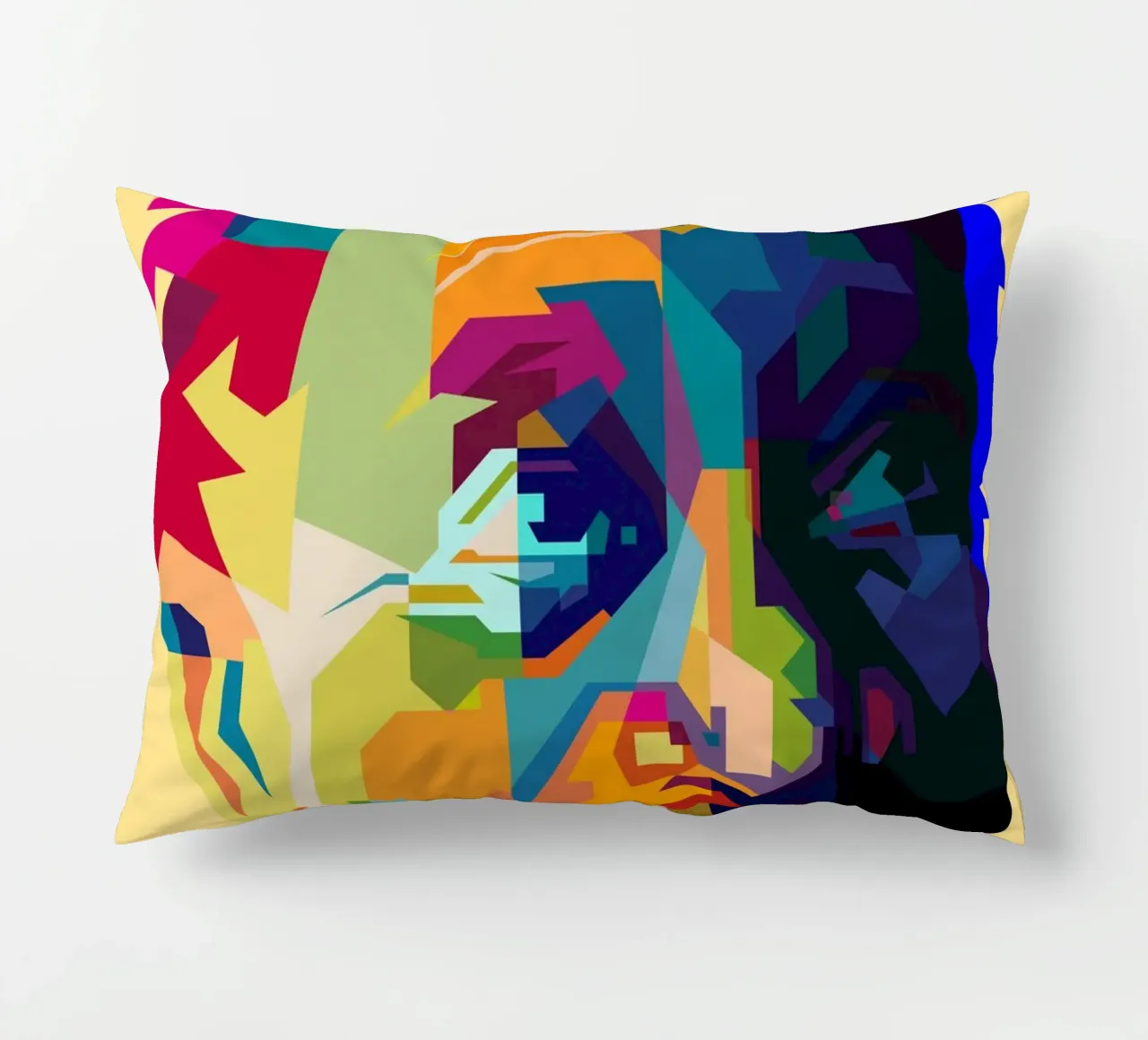 Morgan Freeman Attore Leggenda WPAP Trending Now cuscino da Artkreator